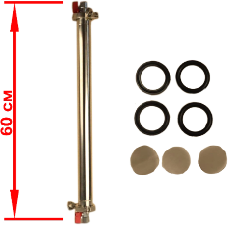 Газовые экстракторы большого размера для подключения к балону газа