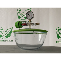 Dessiccateur en verre pour aspiration VNO