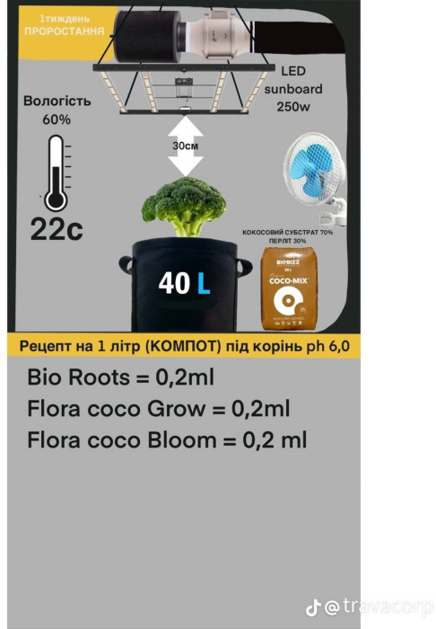 Подробное описание Подробное описание Таблица кормления COCO GROW/COCO BLOOM дополненная  отзывы экспертов преимушества и недостатки Green Power отзывы экспертов преимушества и недостатки Green Power