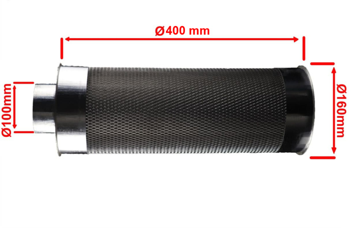 многоразовый  разборной угольный фильтр для гроубокса у производителя