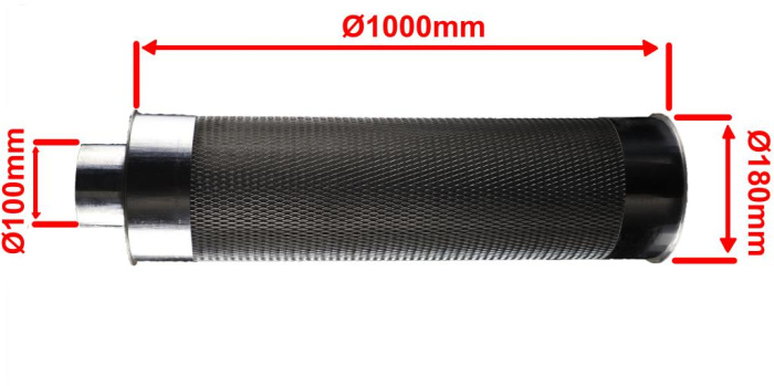 многоразовый  разборной угольный фильтр для гроубокса у производителя