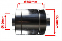 Ø125мм Разборной, качественный угольный фильтр для вентиляции