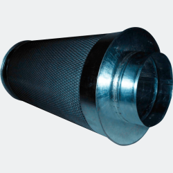 Ø200mm pliable, filtre à charbon de qualité pour growbox