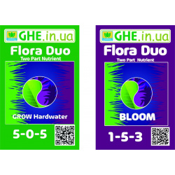 Coffret Flora Duo : Grow HW GHE + Bloom GHE