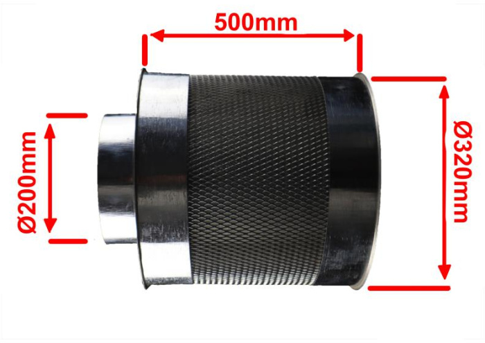 ​Мы делаем угольные фильтра для очистки воздуха в гроубоксах и бункерах