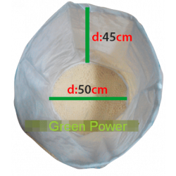 Sacs d'extraction par pièce (18-150 microns)