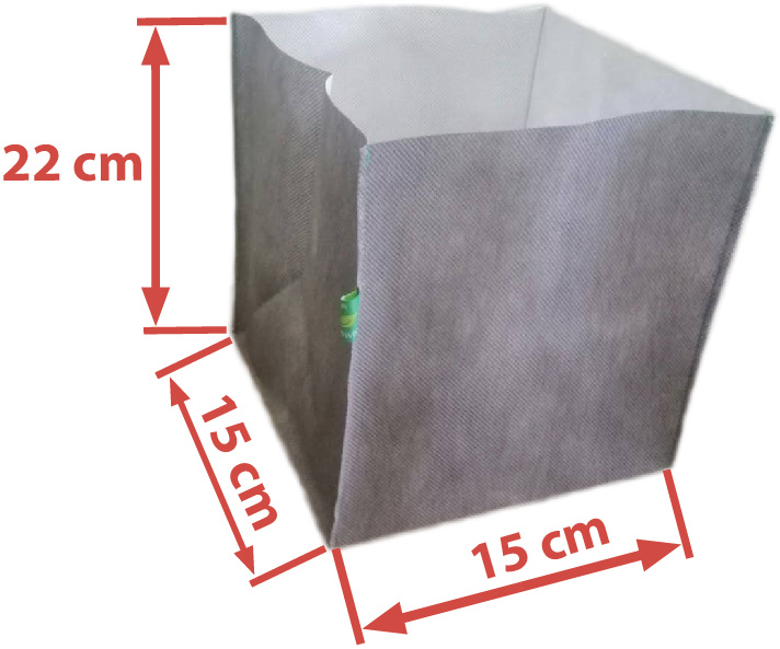 Купить Горшок тканевой цветочный Growbag у производителя в Украине