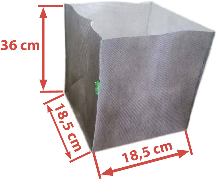 Купить Горшок тканевой цветочный Growbag у производителя в Украине