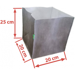 Pot de fleurs en tissu Growbag de 5 à 150 litres