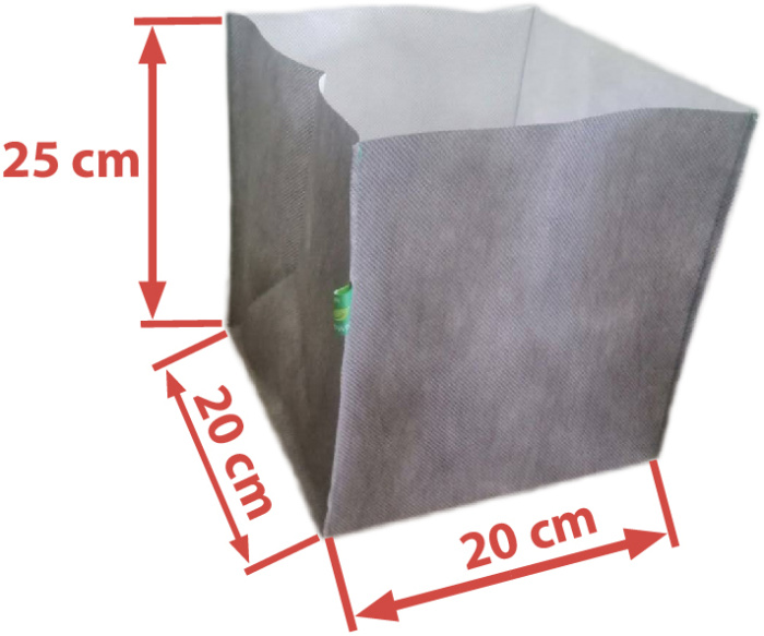 Fabric flower pot Growbag from 5 to 150 liters