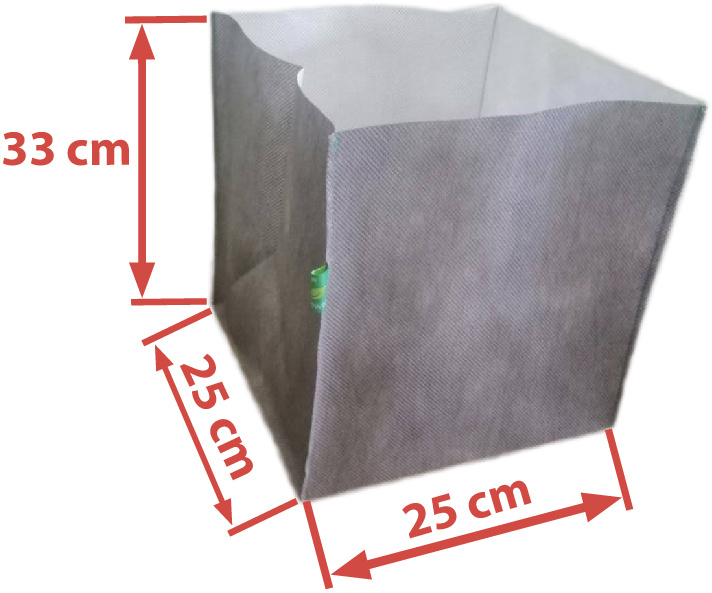 Купить Горшок тканевой цветочный Growbag у производителя в Украине