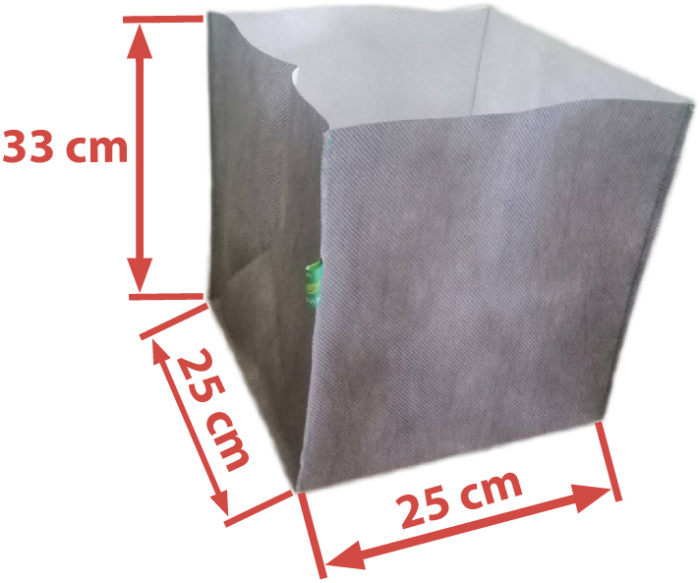Купить Горшок тканевой цветочный Growbag  у производителя в Украине