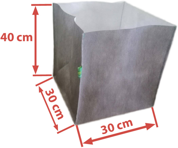 Купить Горшок тканевой цветочный Growbag  у производителя в Украине