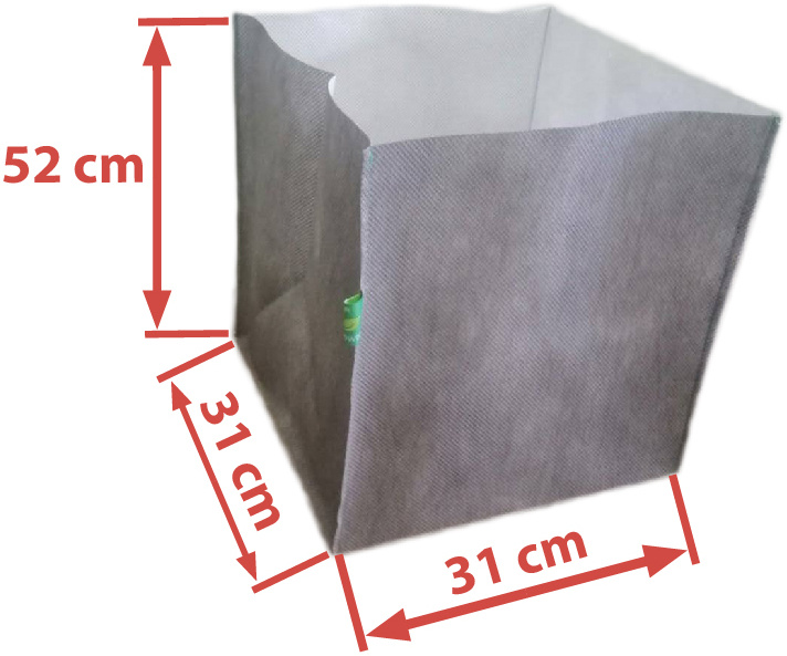 Купить Горшок тканевой цветочный Growbag у производителя в Украине