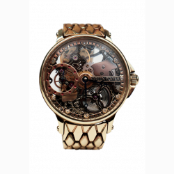 Montre en or incrustée de diamants Green Power